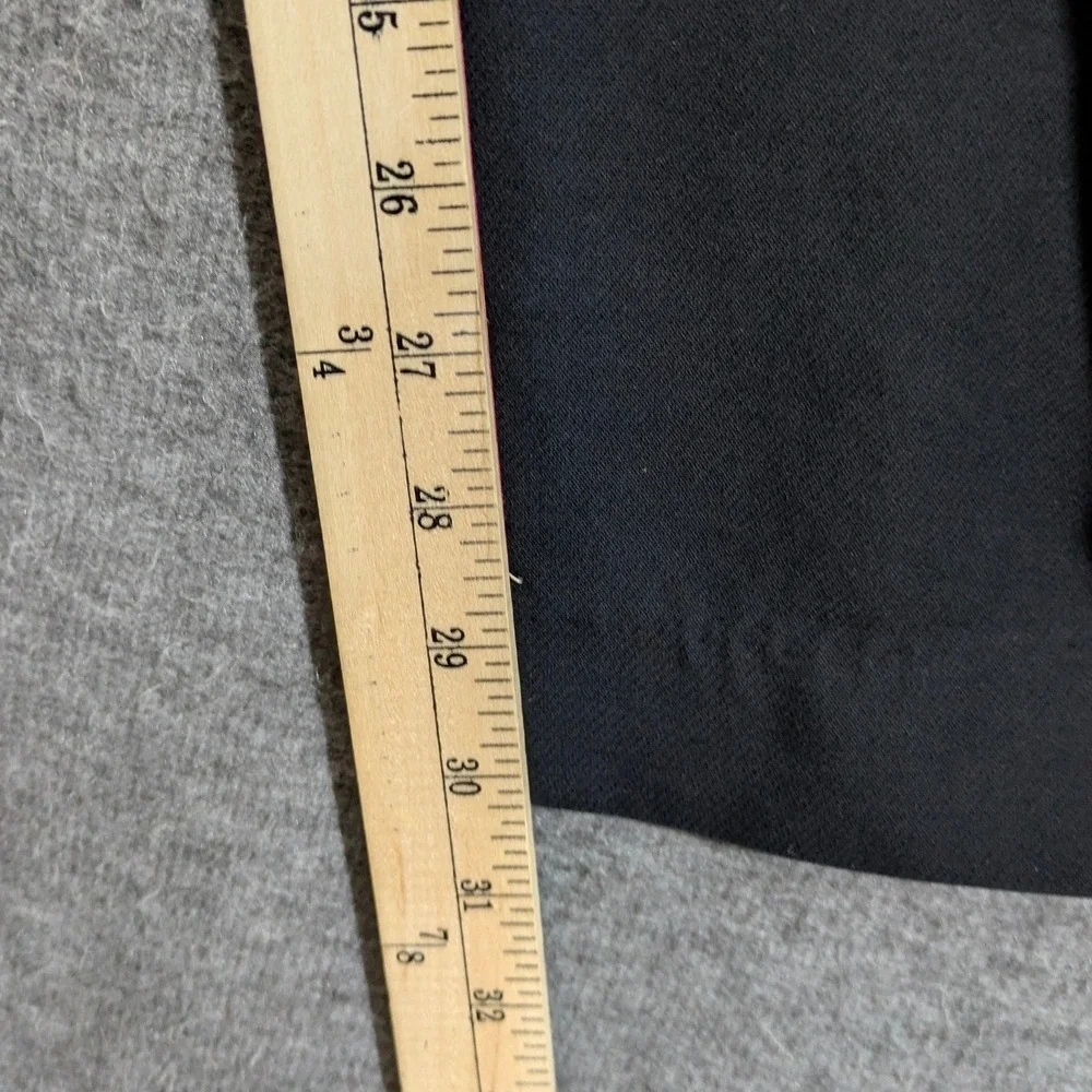 Talbots Classic Straight Womens Black Pant Office Professional Size 12L